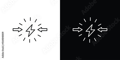 Conflict icon Logo. Vector Illustration. EPS Illustration.