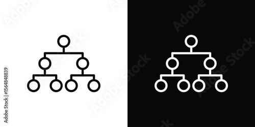 Consolidation icon Logo. Vector Illustration. EPS Illustration.