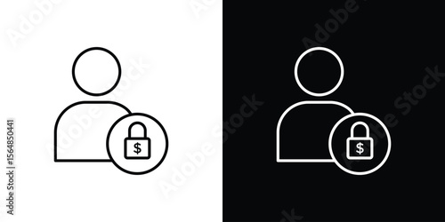 Guarantor icon Logo. Vector Illustration. EPS Illustration.