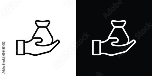 Inheritance law icon Logo. Vector Illustration. EPS Illustration.