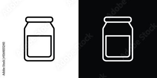 Jar icon Logo. Vector Illustration. EPS Illustration.