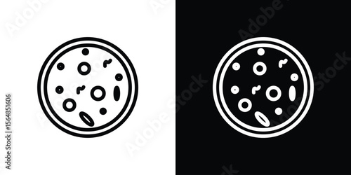 Leukemia icon Logo. Vector Illustration. EPS Illustration.
