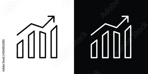 Marketing strategy icon Logo. Vector Illustration. EPS Illustration.