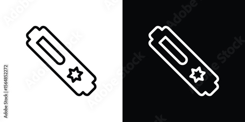 Mezuzah icon Logo. Vector Illustration. EPS Illustration.