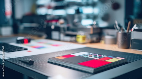 Wallpaper Mural Modern Creative Design Studio Interior with Teamwork and Technology Concept Torontodigital.ca