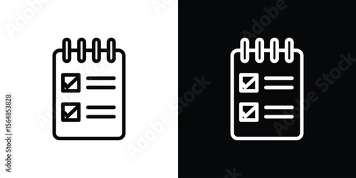 Reservation icon Logo. Vector Illustration. EPS Illustration.