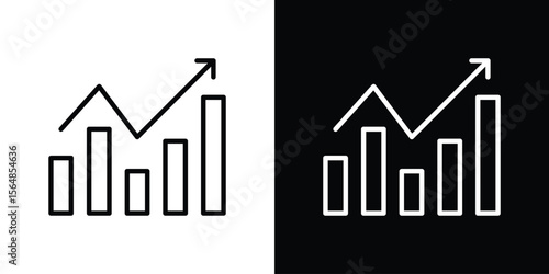 Stagflation icon Logo. Vector Illustration. EPS Illustration.