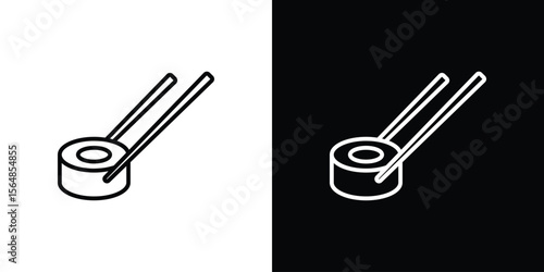 Sushi icon Logo. Vector Illustration. EPS Illustration.