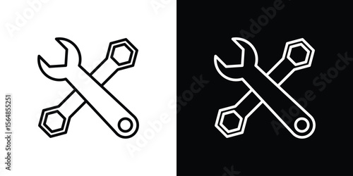 Tools icon Logo. Vector Illustration. EPS Illustration.