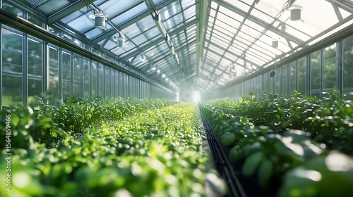 Energy-efficient greenhouse cooled by AI-driven vents 