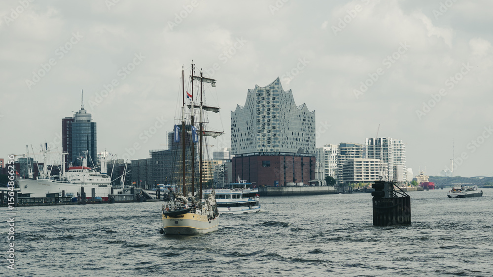 Naklejka premium hamburg Elbphilharmonie