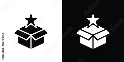 New product icon illustration doodle. Flat illustration vector set