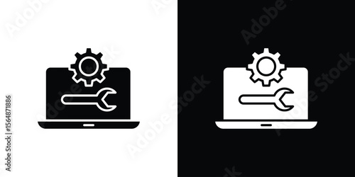Software Engineering icon illustration doodle. Flat illustration vector set