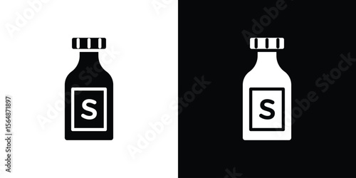 Solvent icon illustration doodle. Flat illustration vector set