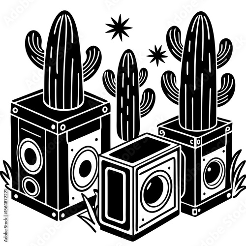 set of speakers
