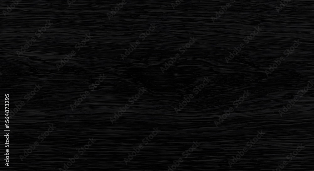 Naklejka premium Dark Wood Grain Texture Black Wooden Background