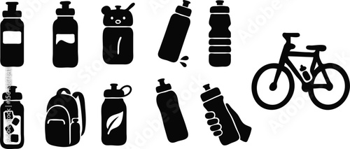 Cycling Hydration Water Bottles and Backpacks for Bicycle Rides