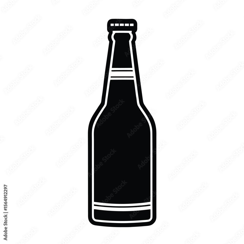 bottle of beer isolated bottle of beer isolated