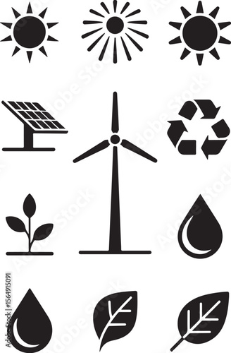 Eco Energy Icons Bundle for Adobe

