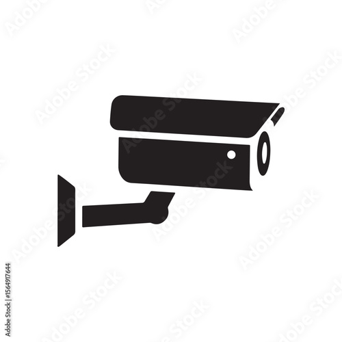 Security Camera icon isolated. simple vector icon on white background