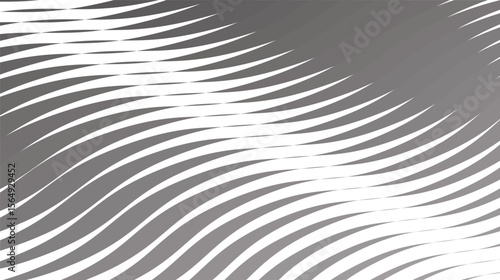 Grey wavy stripes line seamless pattern background for modern abstract fabric wallpaper and digital design