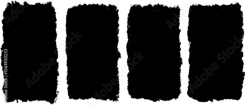 Abstract black stamp backgrounds for creative design projects