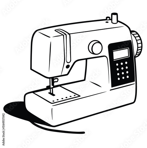 vintage sewing machine