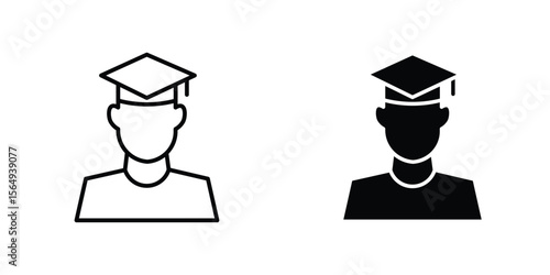 Graduated icon design collection. Vector sign and symbol for UI designs