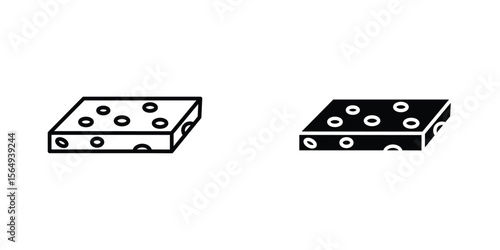 Halva icon design collection. Vector sign and symbol for UI designs