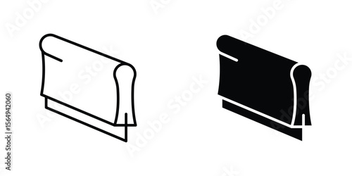 Print screen icon design collection. Vector sign and symbol for UI designs