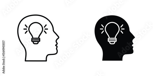 Understand icon design collection. Vector sign and symbol for UI designs