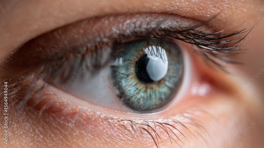 Fototapeta premium Contact Lens Health Week