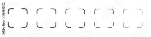 Expand icon Line graphics illustration symbol