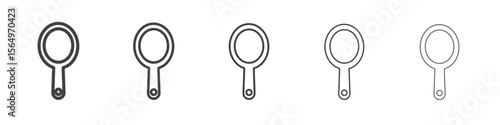 mirror Icon Line graphics illustration symbol