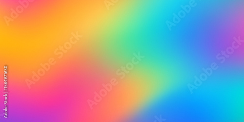Vibrant Colorful Abstract Gradient Background - Seamless Dynamic Modern Design Backdrop