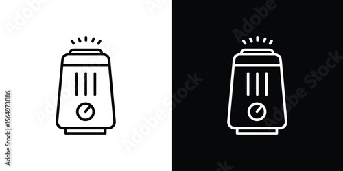 Air purifier icon logo element. Vector illustration. EPS10