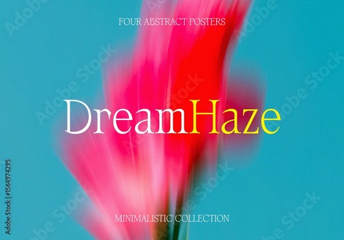 Dream Abstract Flower Posters