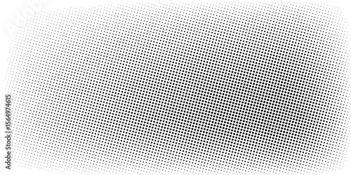 Halftone faded gradient texture. Grunge halftone grit background. White and black sand noise wallpaper. Retro pixilated vector backdrop