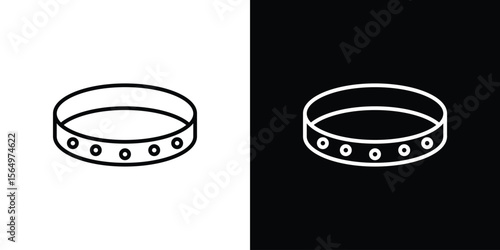 Bracelet icon logo element. Vector illustration. EPS10