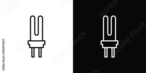 Heating element icon logo element. Vector illustration. EPS10