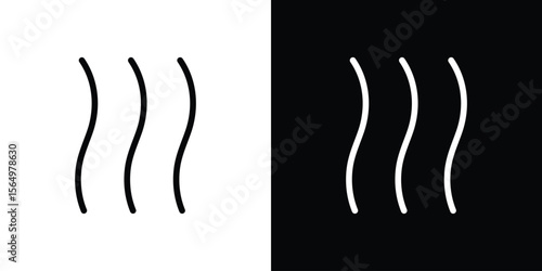 Hot icon logo element. Vector illustration. EPS10