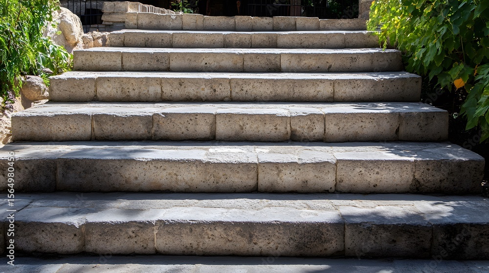 Stone Steps Pathway Outdoor Architecture Sunlight Stone Steps Pathway Outdoor Architecture Sunlight