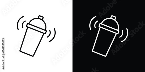 Shaker icon logo element. Vector illustration. EPS10