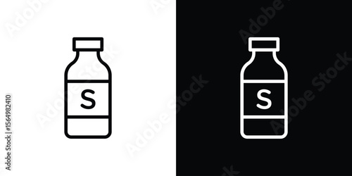 Solvent icon logo element. Vector illustration. EPS10