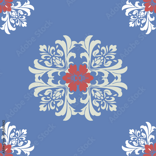 set of snowflakes