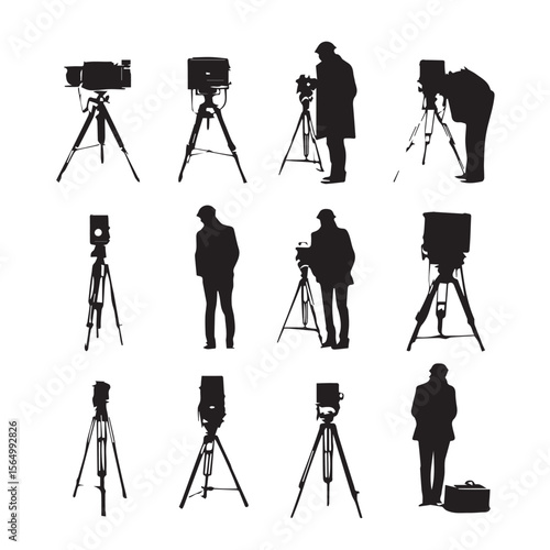 set of cameras icon