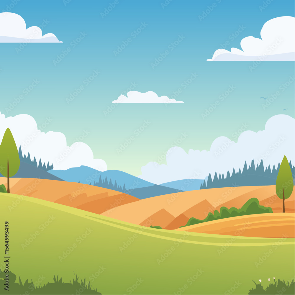 Obraz premium Blue sky 