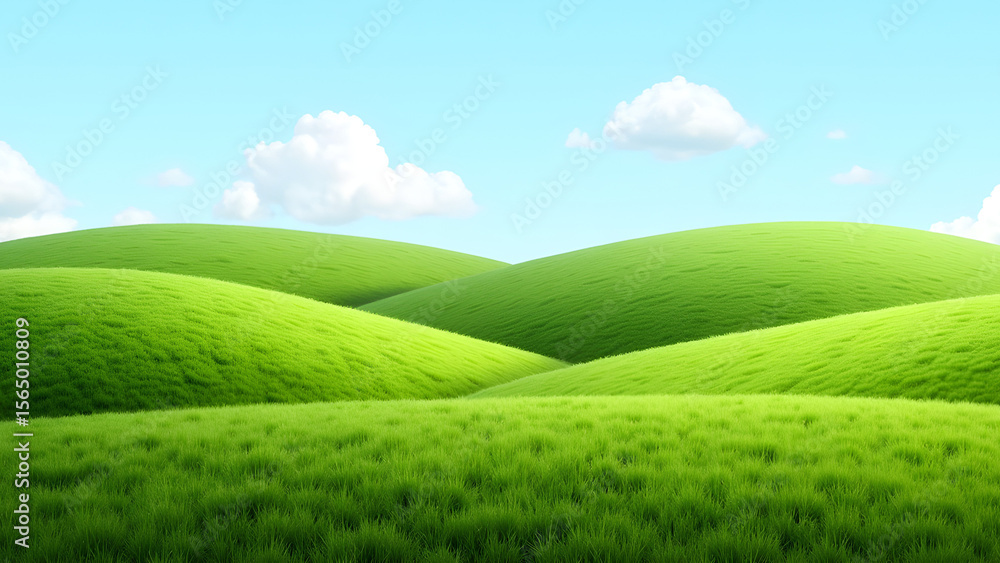 green grass and blue sky green grass and blue sky