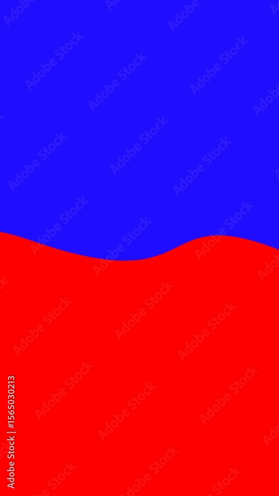 Fototapeta premium Simple and stylish half-color background