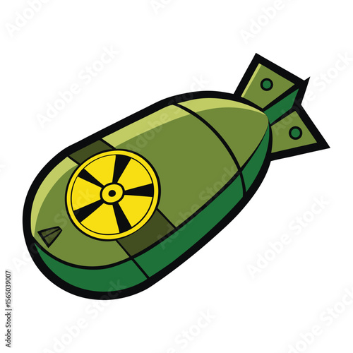 Atomic Bomb Illustration